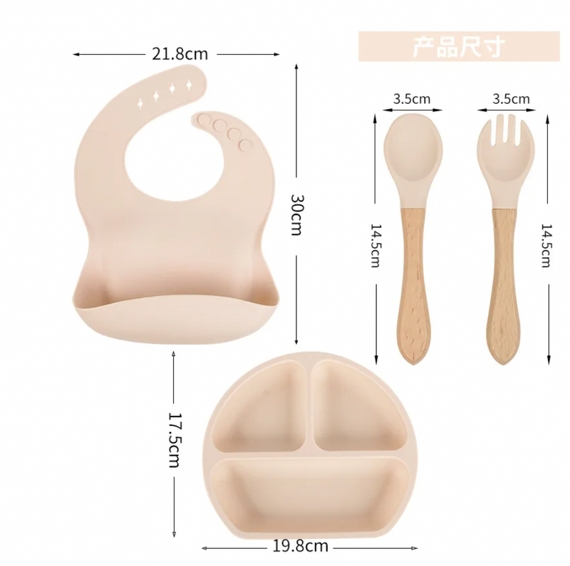 Louça de Silicone para bebês