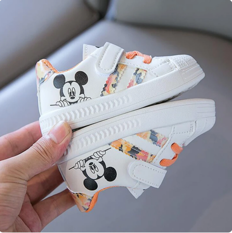 Sapatos esportivos infantis Mickey Mouse