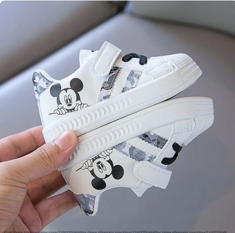 Sapatos esportivos infantis Mickey Mouse